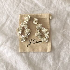 J.Crew Sequin Leatherback Earrings